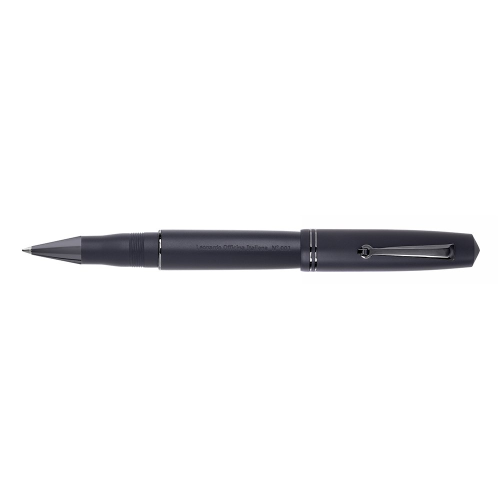 Leonardo Momento Zero Matte All Black Rollerball - Rollerball